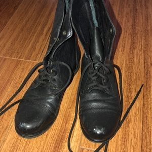 Steve Madden combat boots